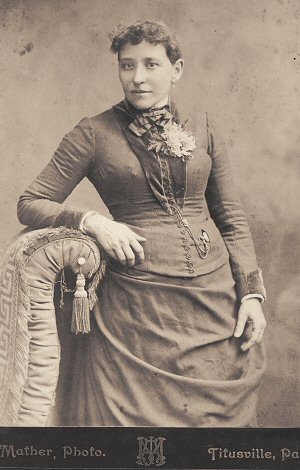 A young Eliza A. Millard Fulton