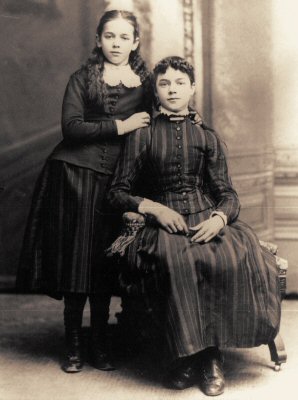 Hazelle Fulton (left) and her mother Katherine A. Cox Fulton