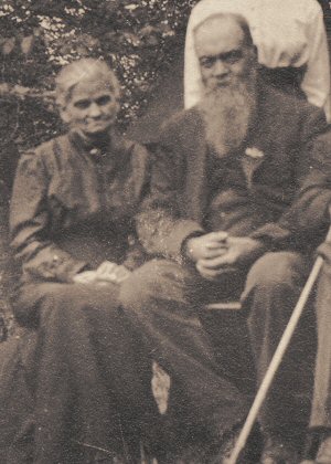 Sarah J. Fulton and Louis K. Edgett, about 1914